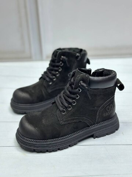 Детские ботинки из натуральной замши Buba Young