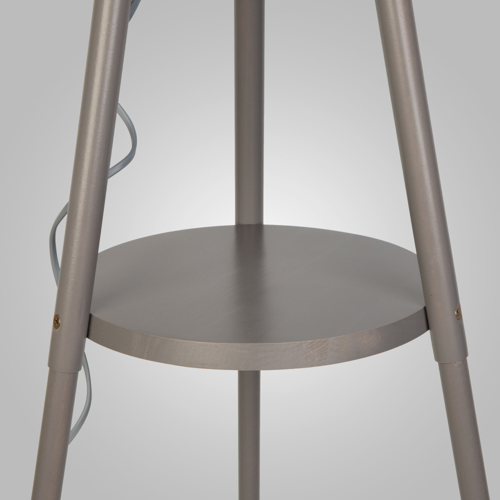 Торшер на треноге черный 1091 lozano