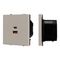 Механизм розетки с быстрой USB зарядкой SCT-NOBE-MUAC-SFPL-FC-CA (65W, QC3) Arlight 059446