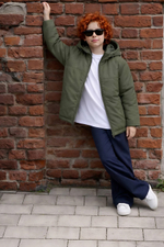 Куртка демисезонная для мальчика "HN-11" хаки