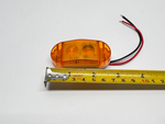 12-24V / Боковые Светодиодные габаритные огни, 12-24 вольта, оранжевый, Брайт, №8011 (2 шт. / комплект) -