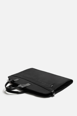 ZARA СУМКА-ПОРТПЛЕД НЕЙЛОНОВАЯ, ЧЕРНЫЙ