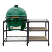 Керамический гриль Big Green Egg 2XL (самый большой) на модульной подставке, 73 см