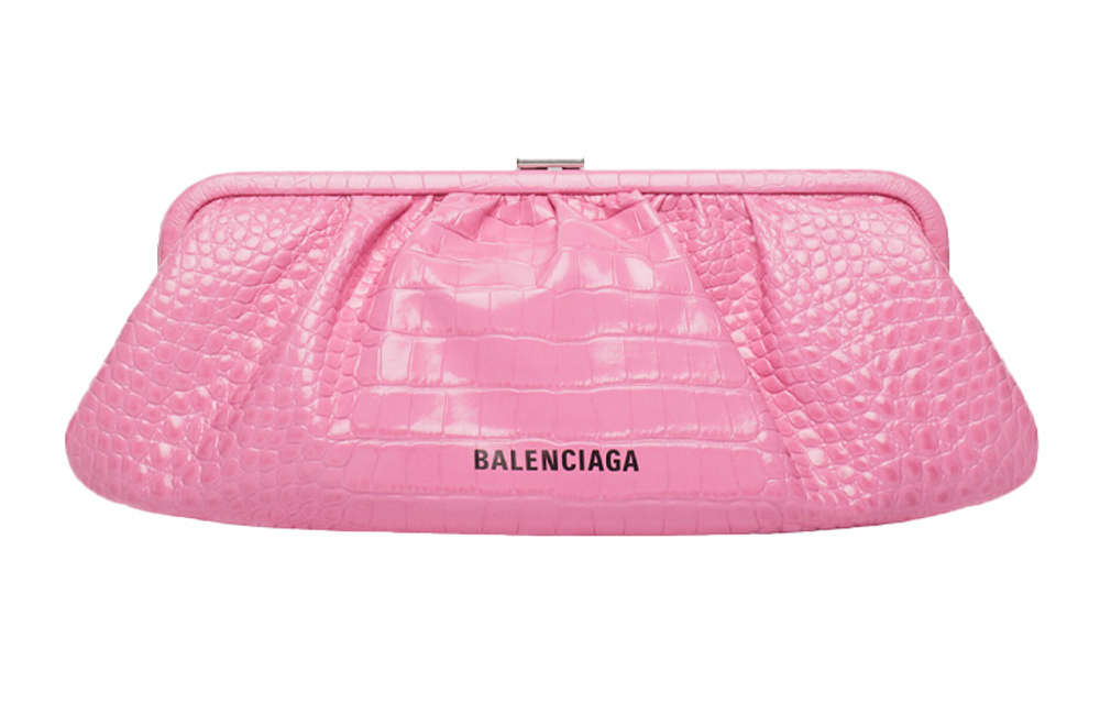 Balenciaga Cow Leather Cloud Bag, Shoulder Bag, Crossbody Bag, Clutch Extra Large Women"s Pink