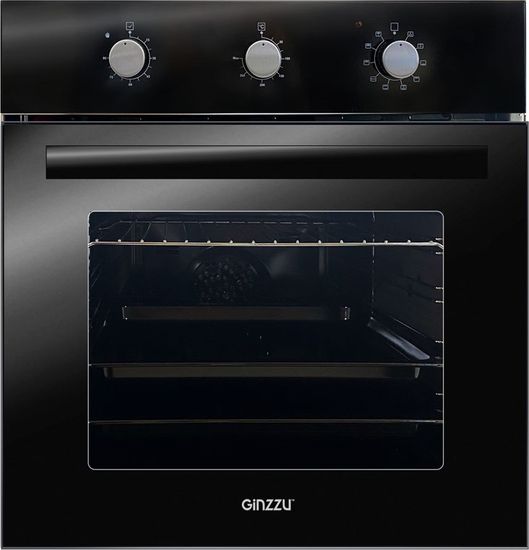 Электрический духовой шкаф Ginzzu HOE-241 черный