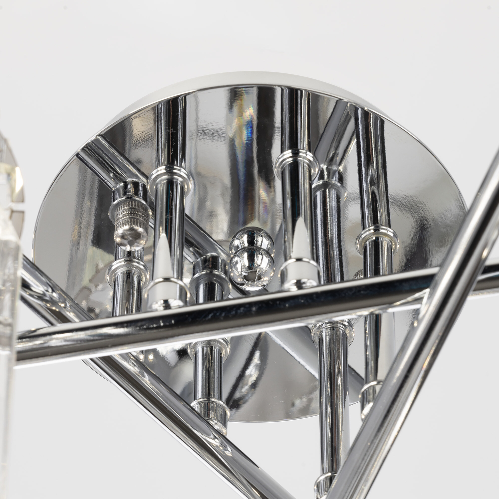 Citilux AXIS CL313261 Люстра хрустальная потолочная Хром