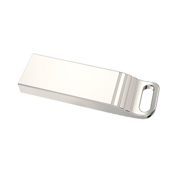 Yaddaş kartı \ Карта памяти \ Flash Card BOROFONE BUD1 Nimble, USB 2.0, 4GB, серебристый