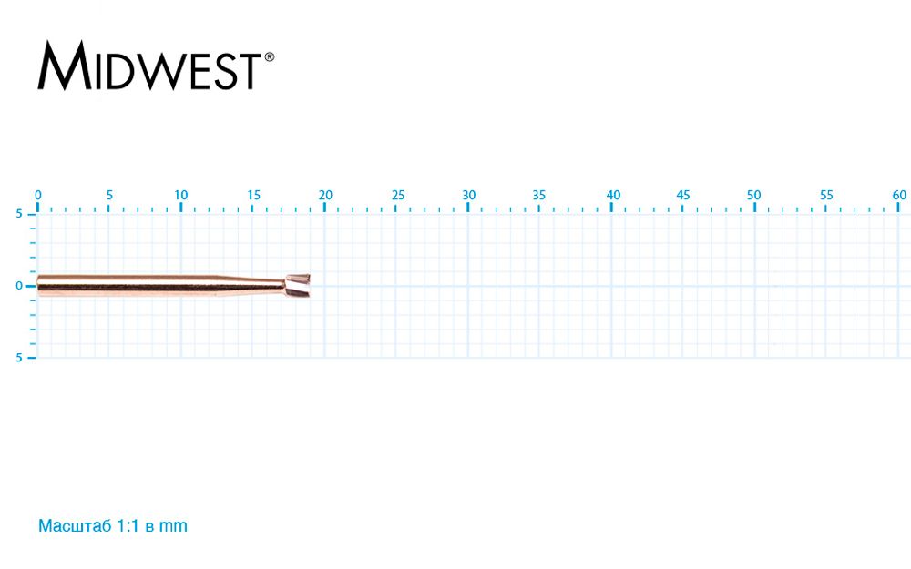 Бор твердосплавный Midwest - 163 FG 39