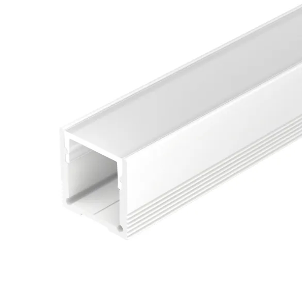 Профиль SL-SLIM20-H20-3000 WHITE (BY) (Arlight, Алюминий) 064825