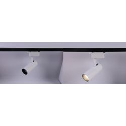 Трековый светильник однофазный ЭРА TR5-10 COB WH светодиодный 10Вт 4000К 700Лм белый