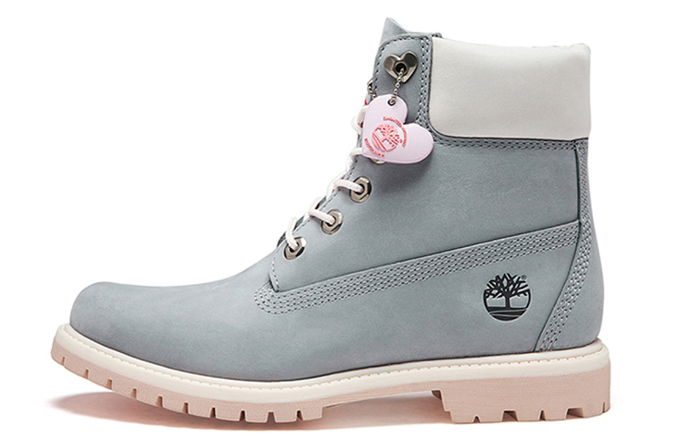 Timberland Icon 6 Inch Premium Boot "Grey Nubuck" Women"s