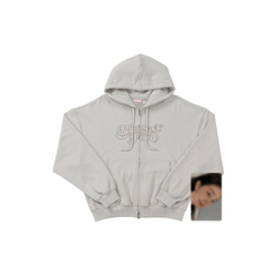(ПРЕДЗАКАЗ) товары IRENE - Biggest Fan OFFICIAL MD ZIP-UP HOODIE SET BEIGE