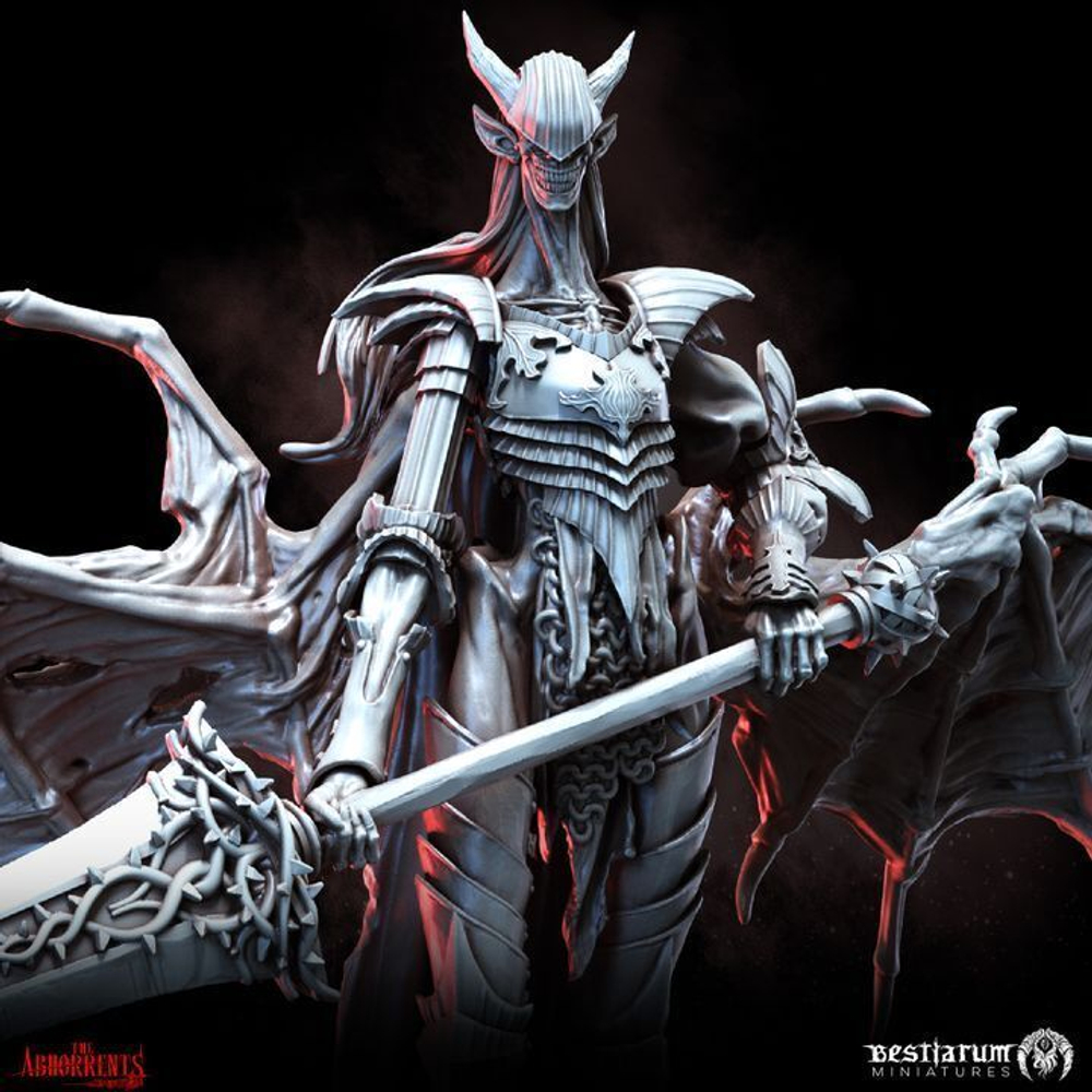 Отвартительные The Abhorrents 32мм Миниатюры (32mm / Без покраса / Crimson Order Knight)