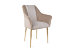 Стул обеденный Ist Casa Лючия, бежевый, золото