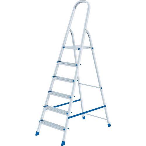 Стремянка 6 ступеней алюминиевая