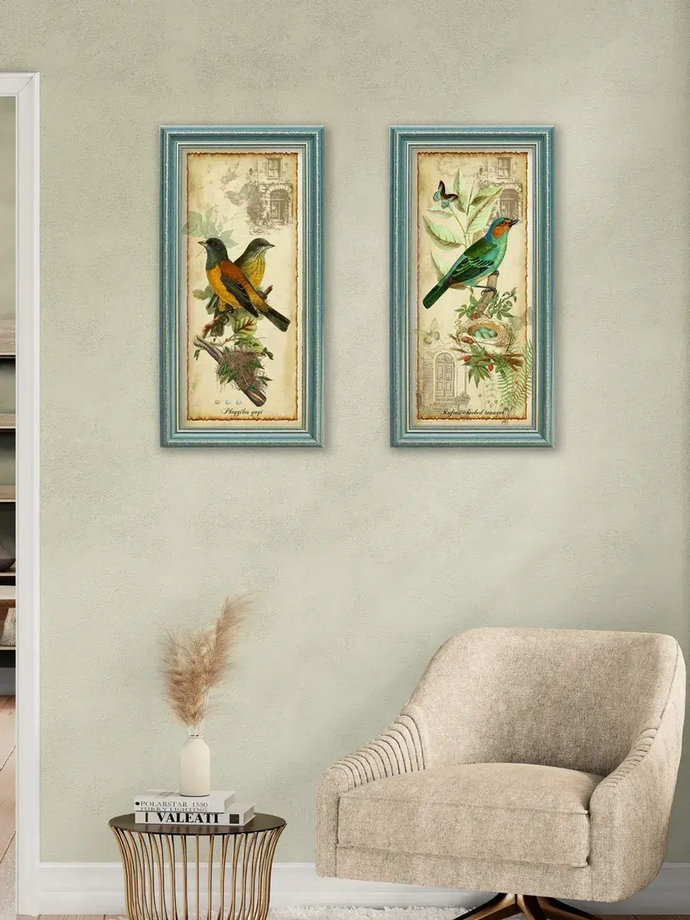 Картина на стену интерьерная на холсте 25*49 см