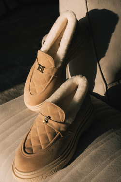 Лоферы HELENA SORETTI на меху