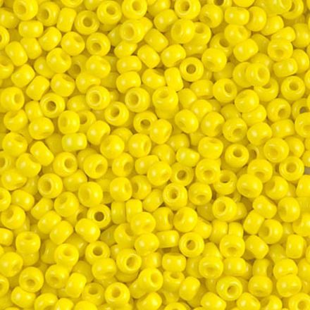 Miyuki Seed Beads 8/0 Yellow Opaque SB0404