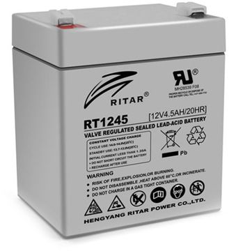 Акумуляторна батарея AGM RITAR 12V 4.5Ah (RT1245)