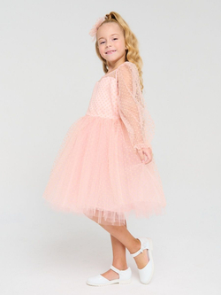 Пышное платье Уэнсдэй Аддамс (Wednesday Addams) в горох