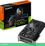 Видеокарта GigaByte GeForce RTX 5060 Ti Windforce OC 8G GDDR7 (GV-N506TWF2OC-8GD)
