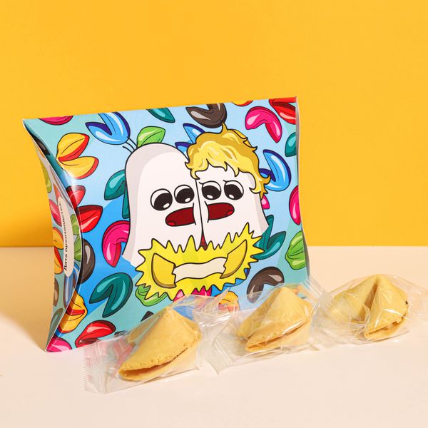 Брендированная коробка подушка