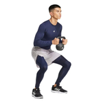 Баскетбольные штаны adidas Techfit Pants Navy Blue