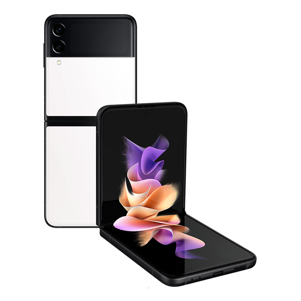 Смартфон Samsung Galaxy Z Flip3 8/128GB, White (Белый)