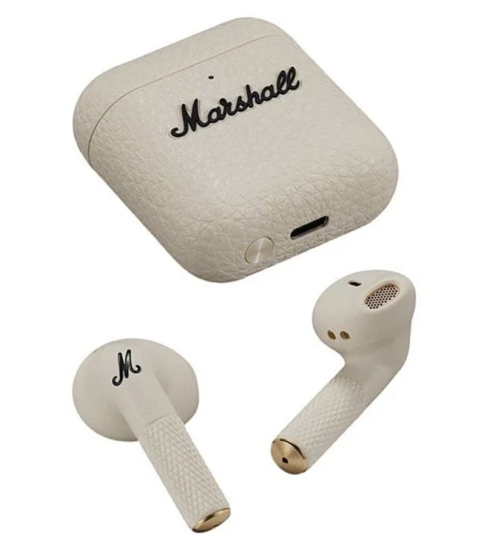Наушники беспроводные Marshall MINOR IV Bluetooth, cream