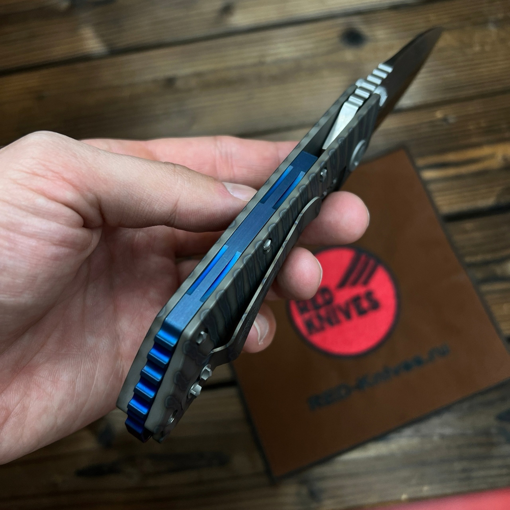 Нож Microtech DOC титановый A+++ (полосатик) RK-491