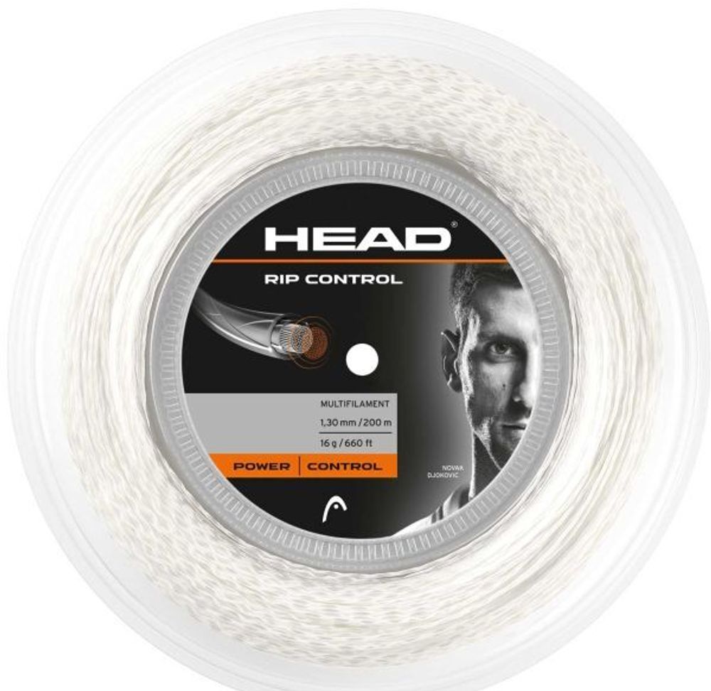 Теннисные струны Head Rip Control (200 m) - white