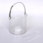 Ёмкость для льда 1,4л с шипцами «Орфей» 12*12см