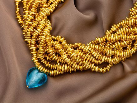 Нить гематитовых бусин, "Freeform" 5,5-9мм