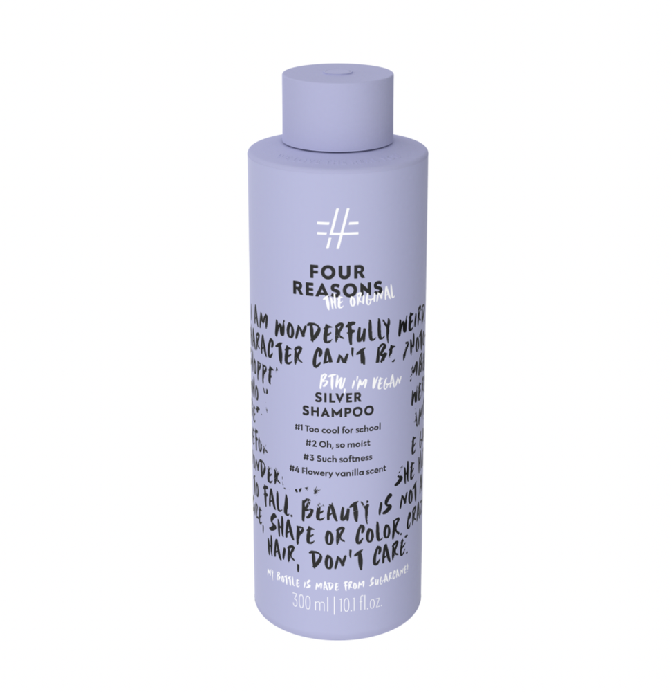Шампунь против нежелательной желтизны волос FOUR REASONS ORIGINAL Silver Shampoo, 300 мл