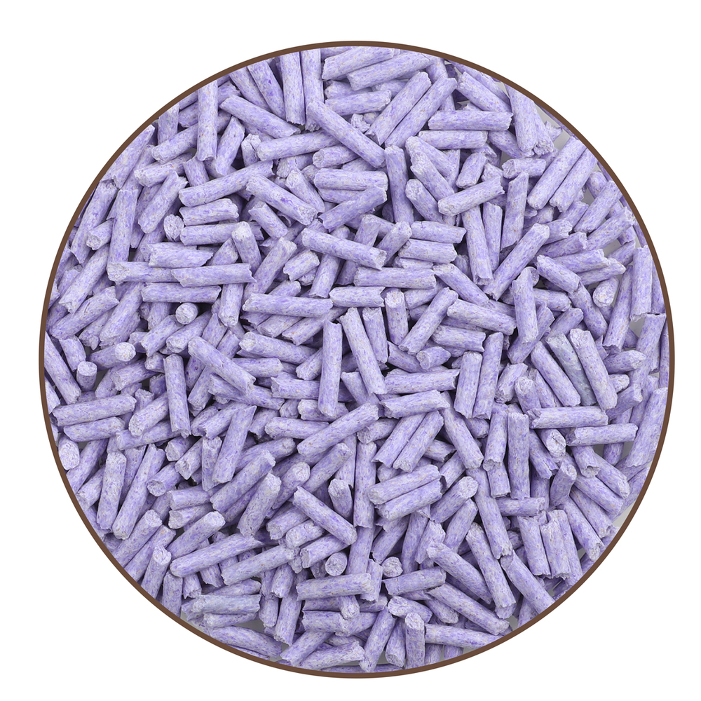 Наполнитель комкующийся растительный CAT STEP Tofu Lavender, 6 л
