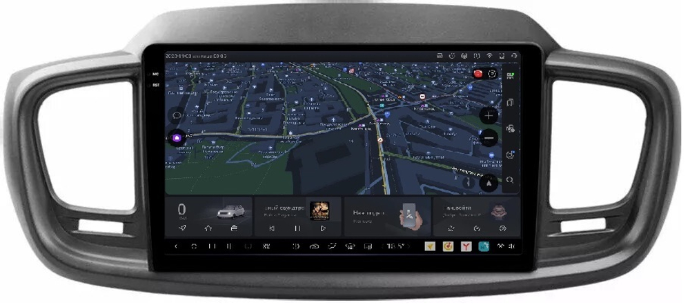 Магнитола для KIA Sorento Prime 2015+ (UM) - Carmedia OL-1738 QLed+2K, Android 13, UIS7870 (DUDU7), CarPlay, SIM-слот