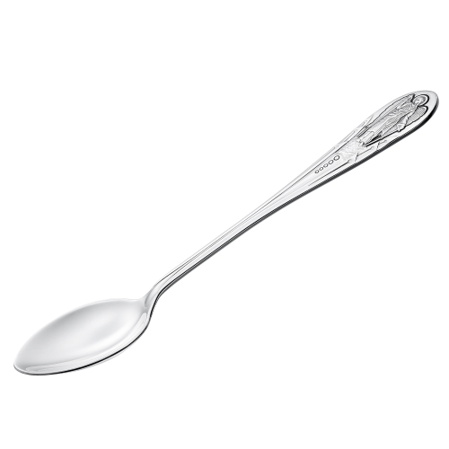 Ложка  из серебра/Чернение/Ангел-Хранитель