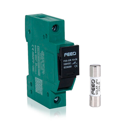 Предохранитель FEEO Solar DC Fuse FDS-32 (nom. 25А / 1000В)