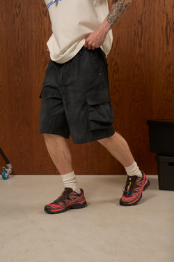 Шорты Appetite Rivets Cargo "Shadow Black"