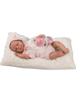 Реборн Berbesa, 50 см, мягконабивная,  Recien Nacido (5301)