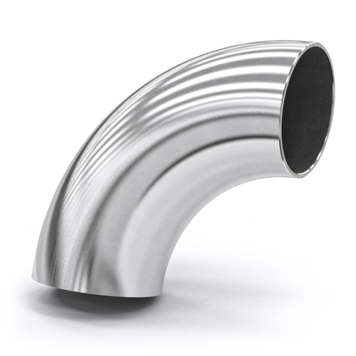 Отвод стальной нержавеющий крутоизогнутый 90° бесшовный