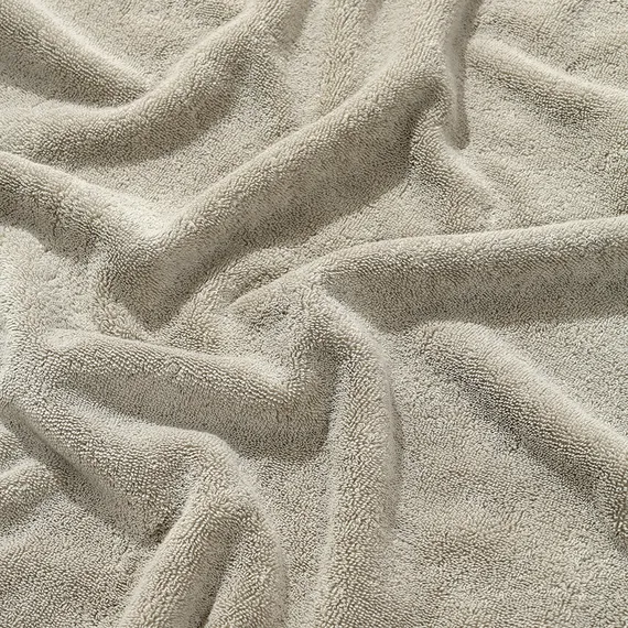 Полотенце банное бежево-серого цвета из коллекции essential, 90х150 см