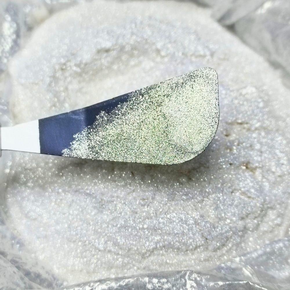 Набор пигментов "Цветной жемчуг №3 Premium" - мерцающий супер блеск до 250 мкм - 5 штук х 20мл. 8 грамм