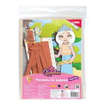 Роспись по дереву 3D-панно Царевны "Царевна Алёнка" (Lori)