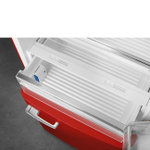 Отдельностоящий двухдверный холодильник Smeg FAB38RRD5