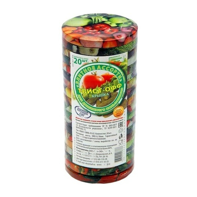 Крышка винтовая 82мм 20шт упак Шариф