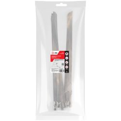 Кабельная стяжка (хомут) стальная AISI 304 ЭРА NO-225-253 7.9 x 250 мм 10 шт