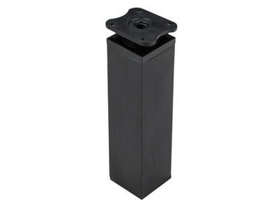 Опора регулируемая Н-100мм, 40*40, черный матовый (НТ-20014)