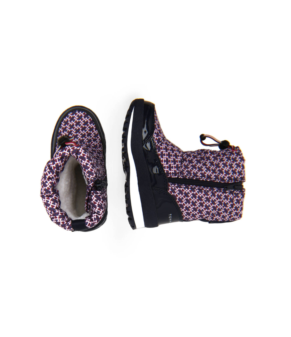 Утепленное угги Tommy Hilfiger - фиолетовый(T3A5 32435 1486X663)