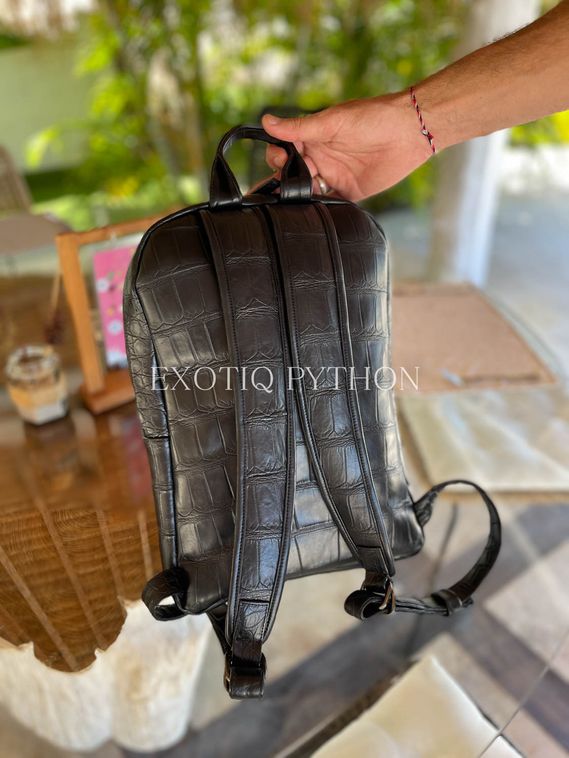 Мужской рюкзак из кожи крокодила BG-480